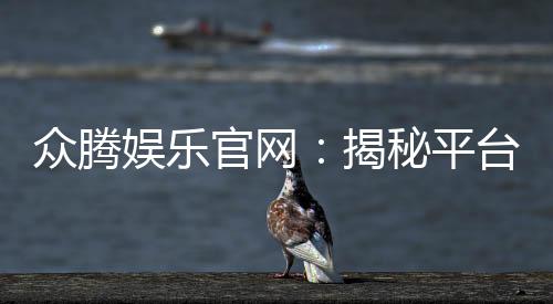 众腾娱乐官网:揭秘平台特色与玩家必看攻略