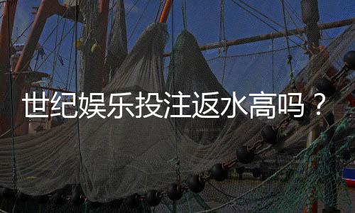 世纪娱乐投注返水高吗?深度解析其返水比例与玩家真实收益
