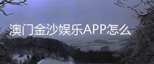澳门金沙娱乐APP怎么样?资深玩家带你全面评测体验