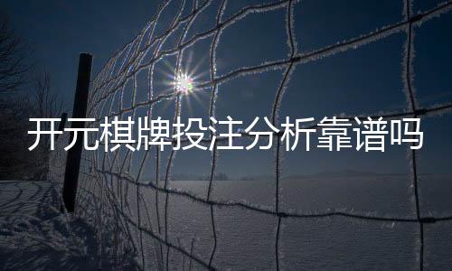 开元棋牌投注分析靠谱吗?深度测评其安全性与赢钱技巧
