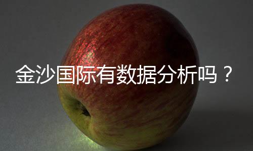 金沙国际有数据分析吗？深度解析其数据统计与玩家胜率