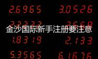 金沙国际新手注册要注意什么？5大关键事项助你顺利开局
