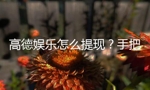 高德娱乐怎么提现?手把手教你快速到账技巧