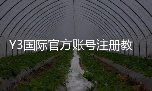 Y3国际官方账号注册教程：新手一步步流程、验证与常见问题详解